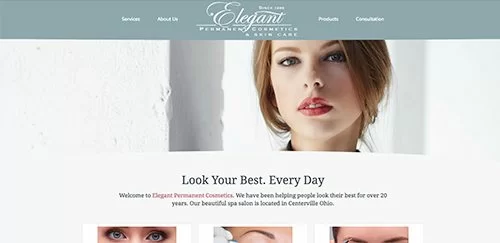 elegant permanent cosmetics website